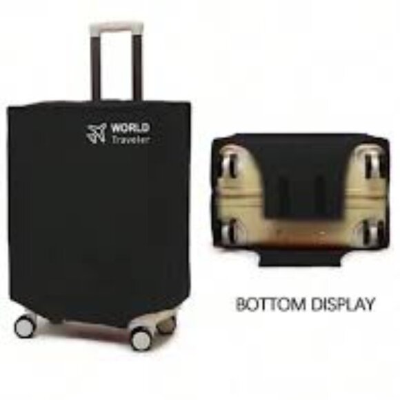 Luggage Protector / Suitcase Cover / Slip-On / NWT - Black - Various Sizes - Picture 2 of 9